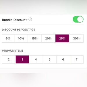 Bundle 3 or more items to save 25%